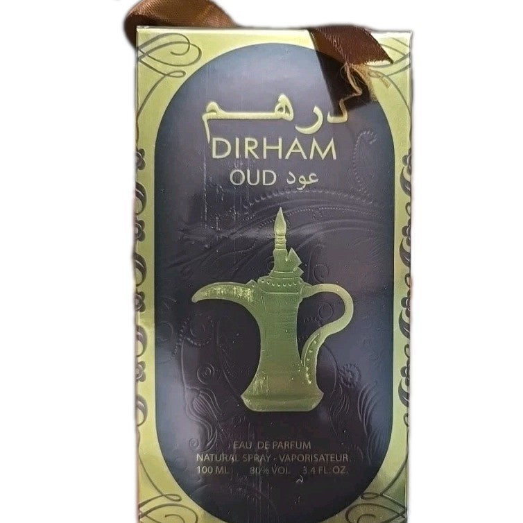 Dirham Oud 100ML mens perfume by Ard Al Zaafaran Oriental Musky Sandalwood EDP