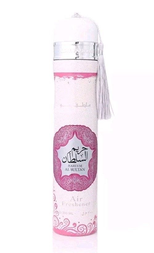 2 PACK Air Freshener for Home Arab Fragrance Oud Scent Hareem Al Sultan 300ml 