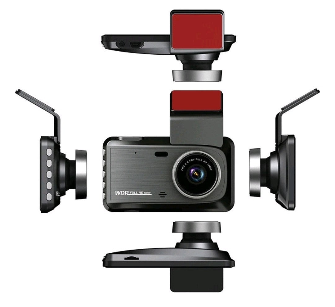 Car Dvr  4-inch touch WIFI interconnected HD car driving recorder car Camera 