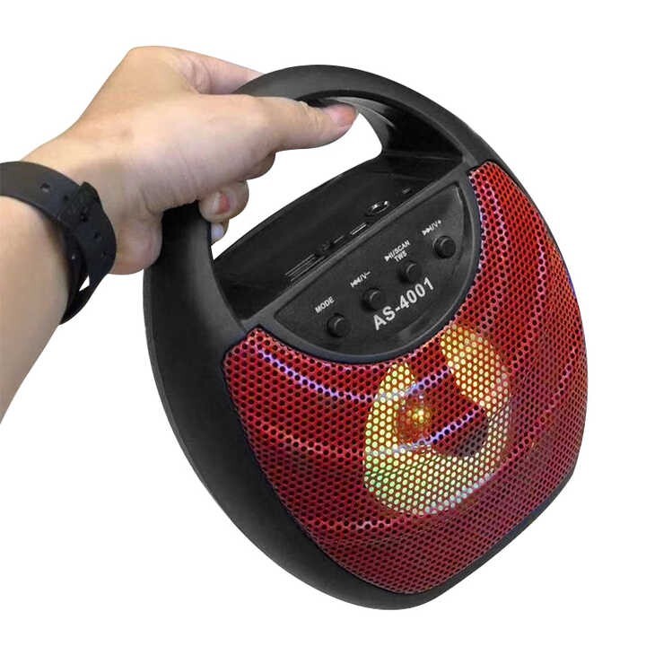 Wireless Bluetooth Speakers As-4001 Black for Home,Desktop Loud Speakers, Stereo