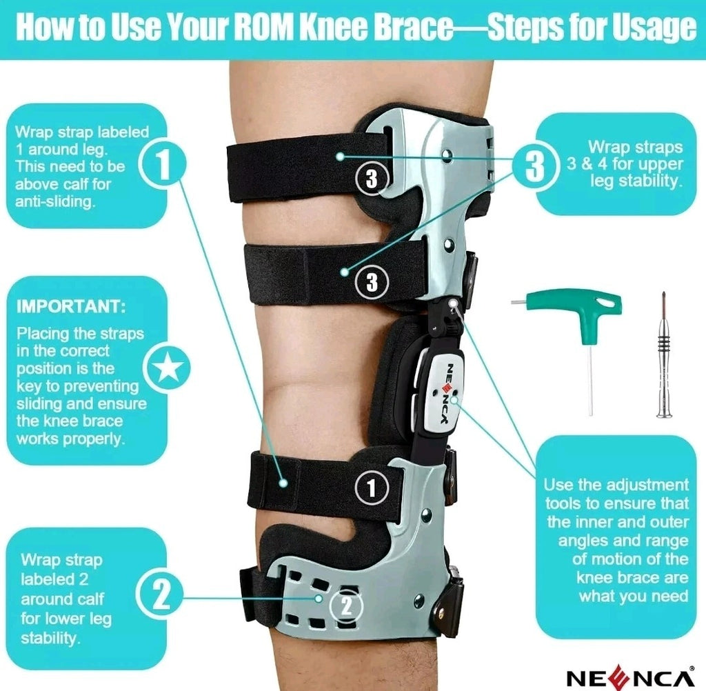 NEENCA OA Unloader Knee Brace Support for Arthritis Pain Osteoarthritis Cartilag