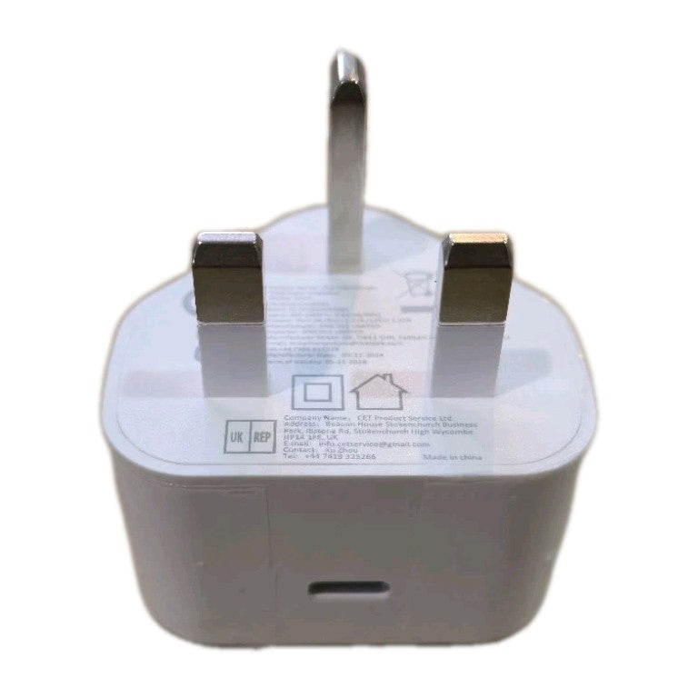 25W Super Fast Charger Adapter Plug & Type-C Cable For Samsung & Apple Models UK