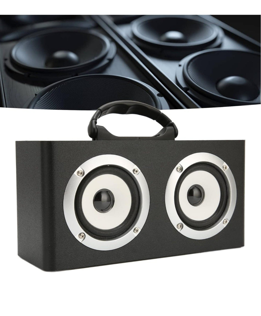 Wireless Bluetooth Speaker,Deep Bass Clear Midrange Sound PortableDesktop Speakr