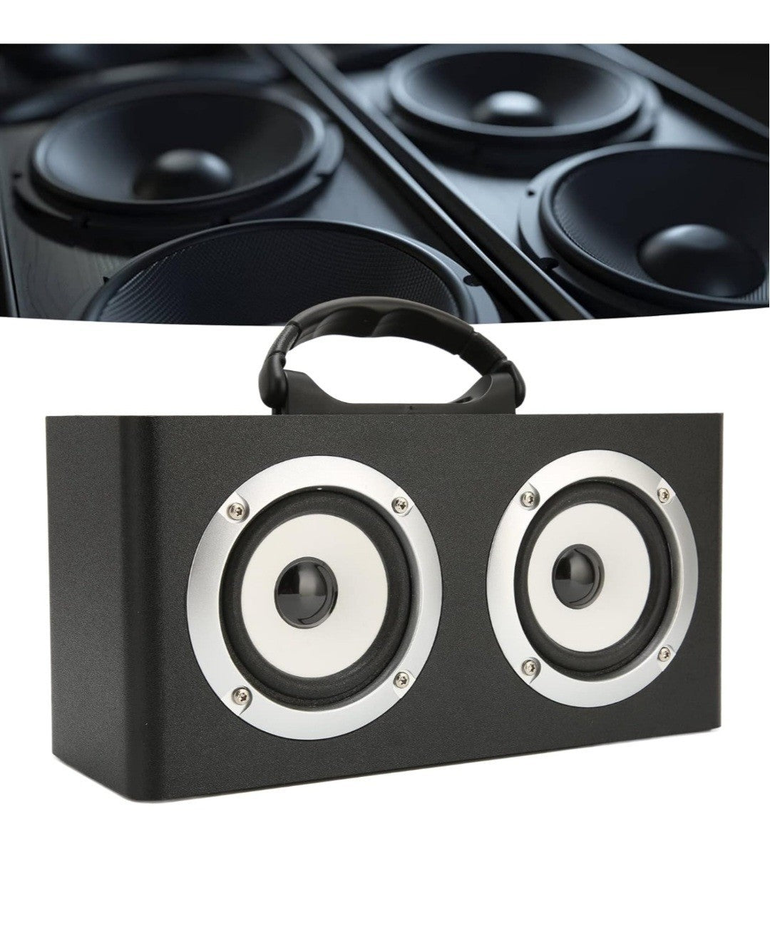Wireless Bluetooth Speaker,Deep Bass Clear Midrange Sound PortableDesktop Speakr