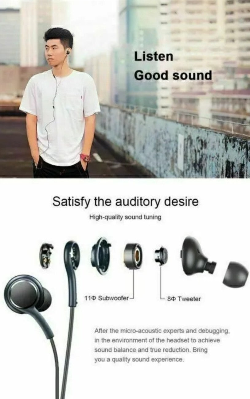 Samsung Type C AKG Earphones, Headphones For S20,S21 Ultra,S22 Ultra,S23,HUAWEI