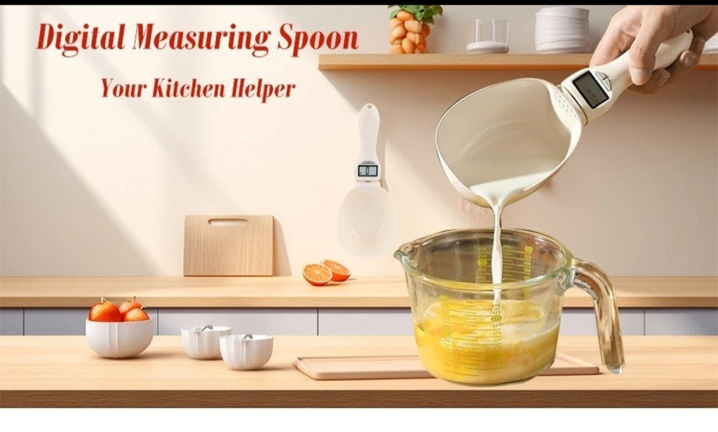 Multi Functional Measuring Spoon for Food Stable Quality Easy to Carry