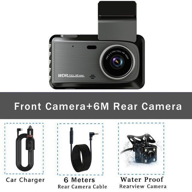Car Dvr  4-inch touch WIFI interconnected HD car driving recorder car Camera 