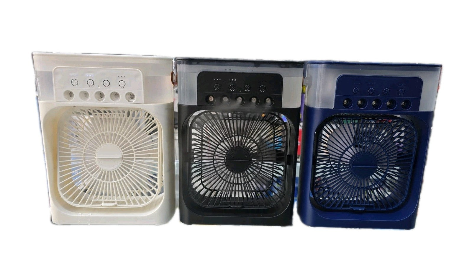 Portable Mini Air Cooler Mist Fan Humidifier – 3-in-1 Cooling Power for Any Room