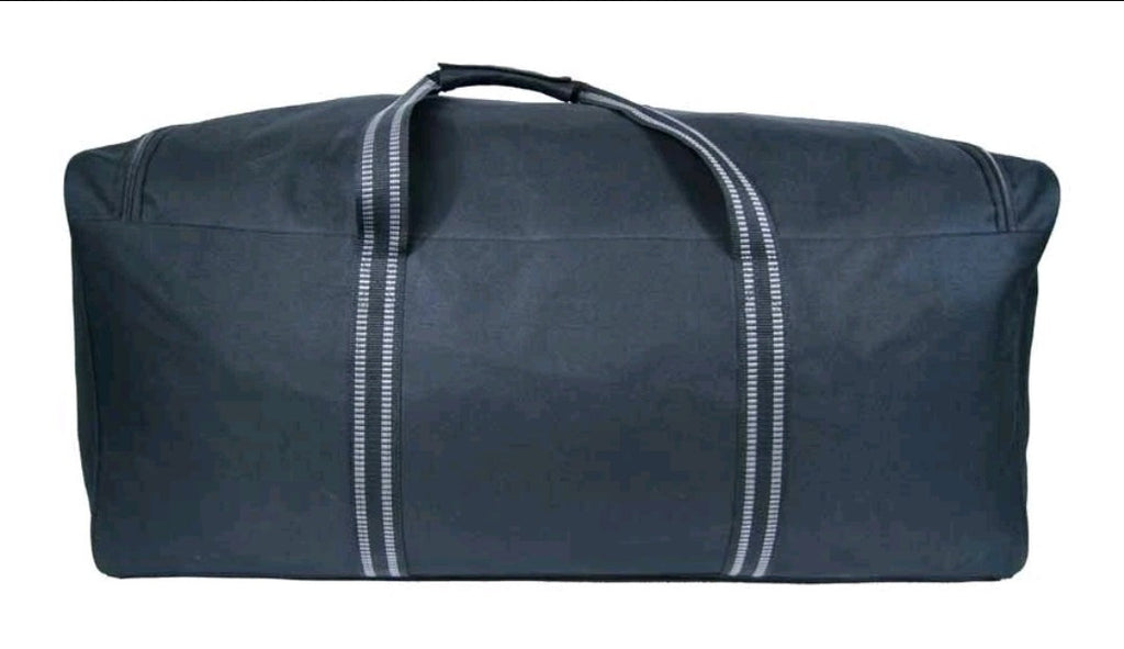 Everpak 30" Extra Large Black Holdall Travel Bag – Heavy Duty Ballistic Nylon,
