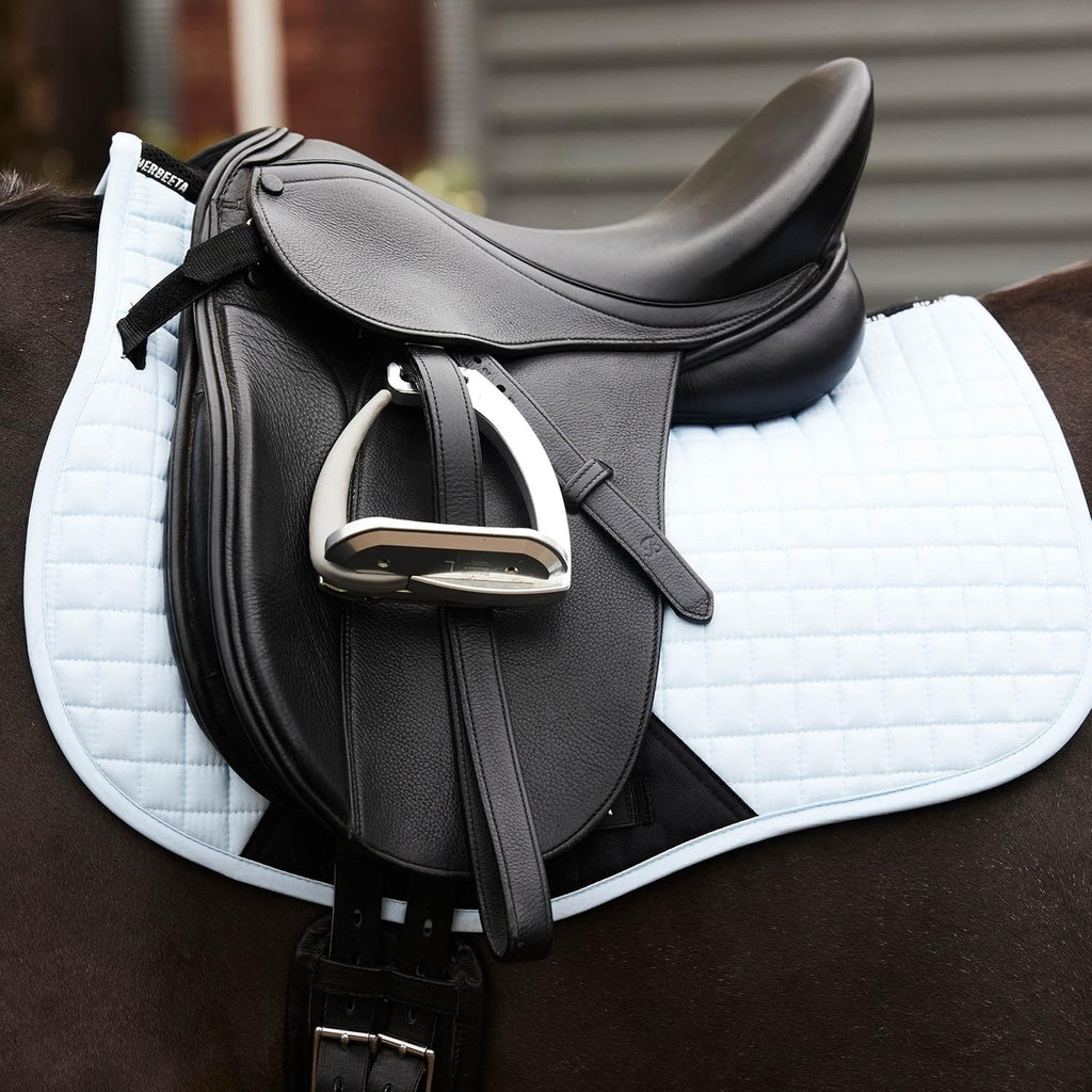 WeatherBeeta Prime Dressage Saddle Pad - White