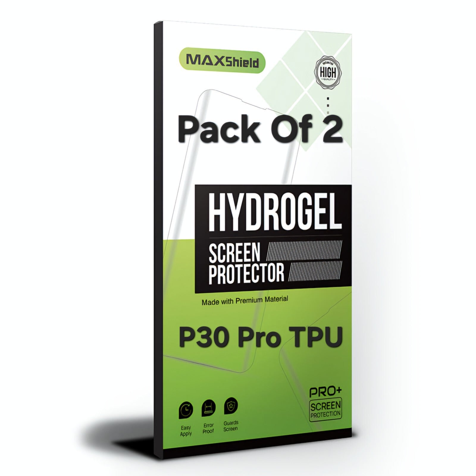 Screen Protector TPU FILM Cover For Huawei P30 Pro 100% Clear Hydrogel Pack Of 2