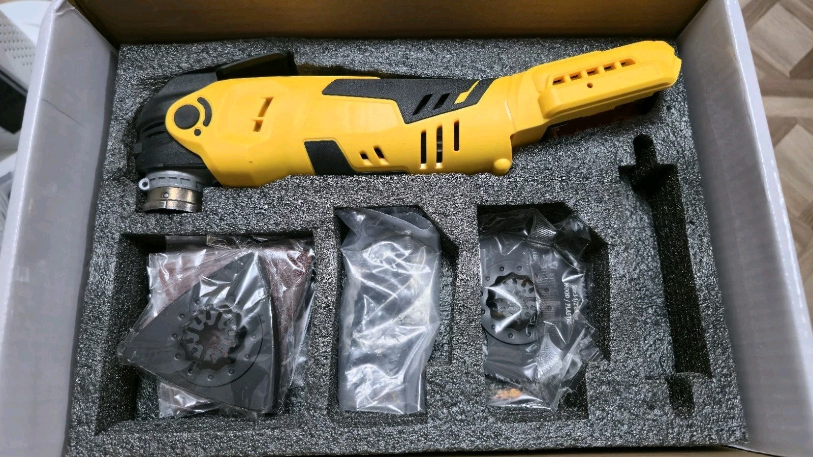 20V Cordless Brushless Multi-Function Oscillating Tool | 5-Speed | Li-Ion Powere