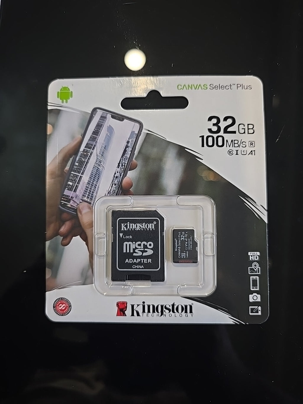 2x New Genuine Kingston 32gb Micro SD Memory Card SDHC SDXC Card TF Class 10