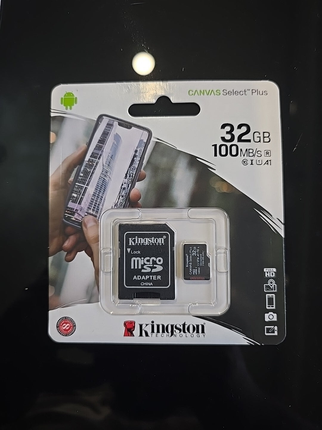 2x New Genuine Kingston 32gb Micro SD Memory Card SDHC SDXC Card TF Class 10