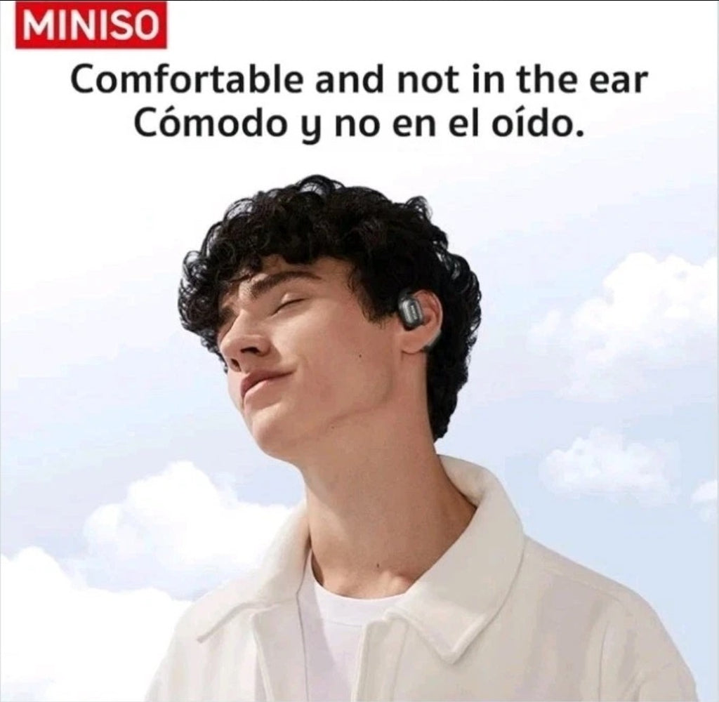 MINISO X30 Wireless AI Translation Earbuds Open Ear Bluetooth Headphones 30H
