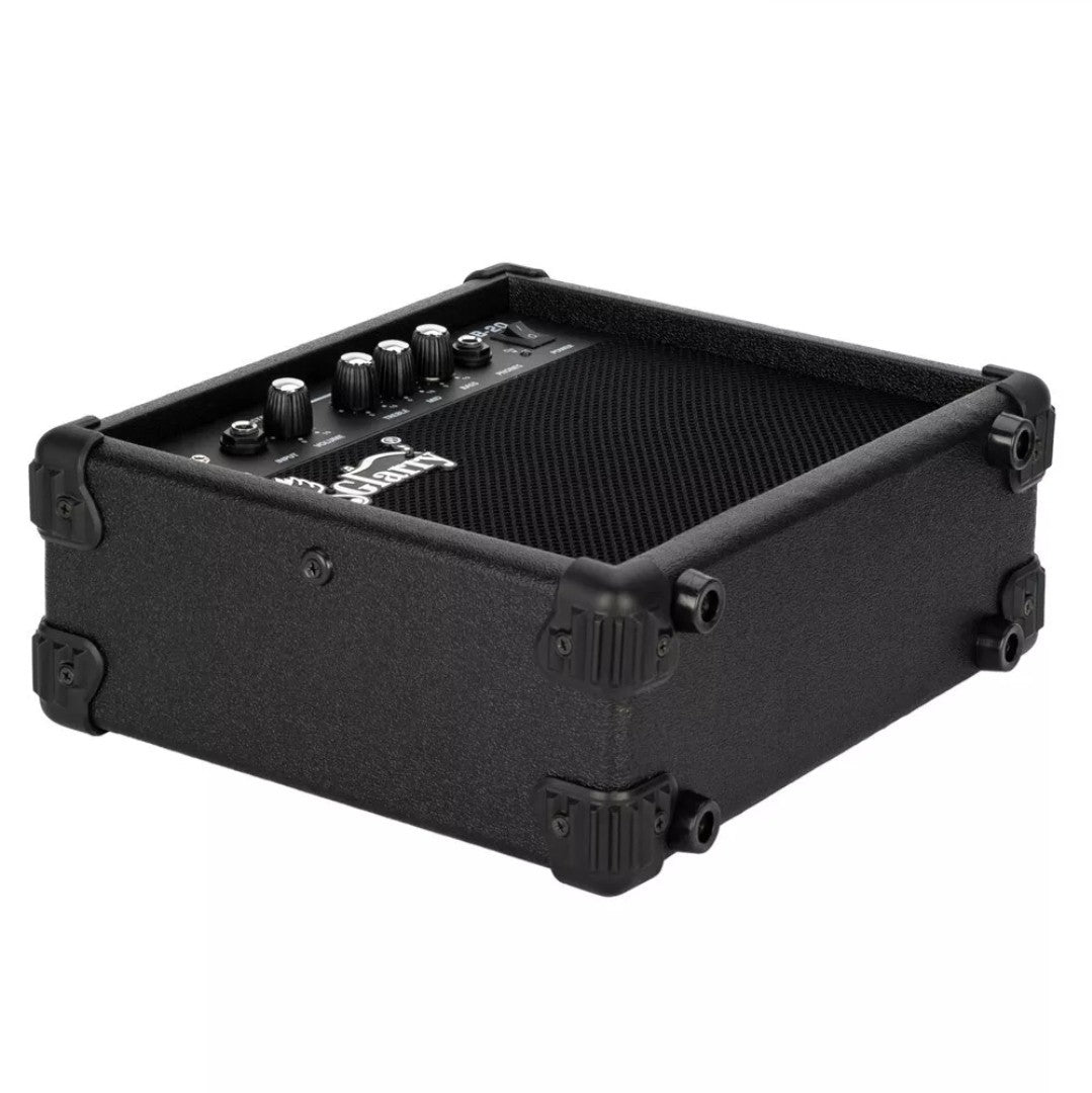 UK Portable Glarry 20W Electric Bass Guitar Amp Combo Amplifier Speaker Black