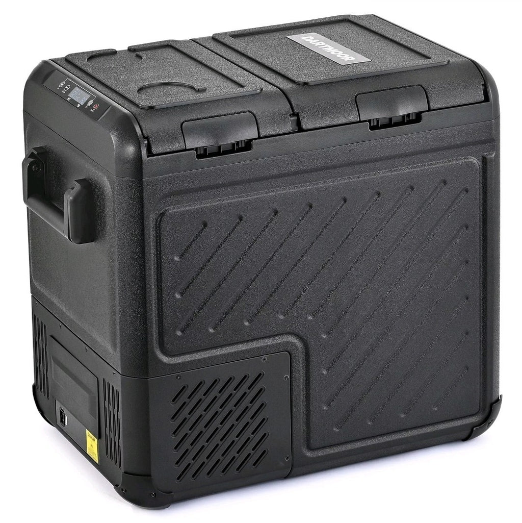 DARTMOOR 45L Dual Zone Car Fridge Freezer Portable Camping Refrigerator Cooler