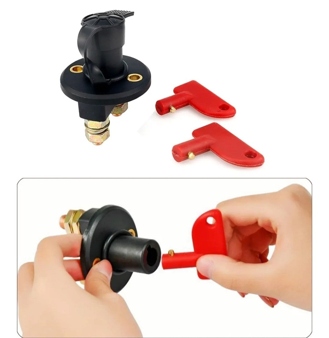 10x Car Battery Isolator Switch Keys – 12V Master Disconnect Cut Off Switch