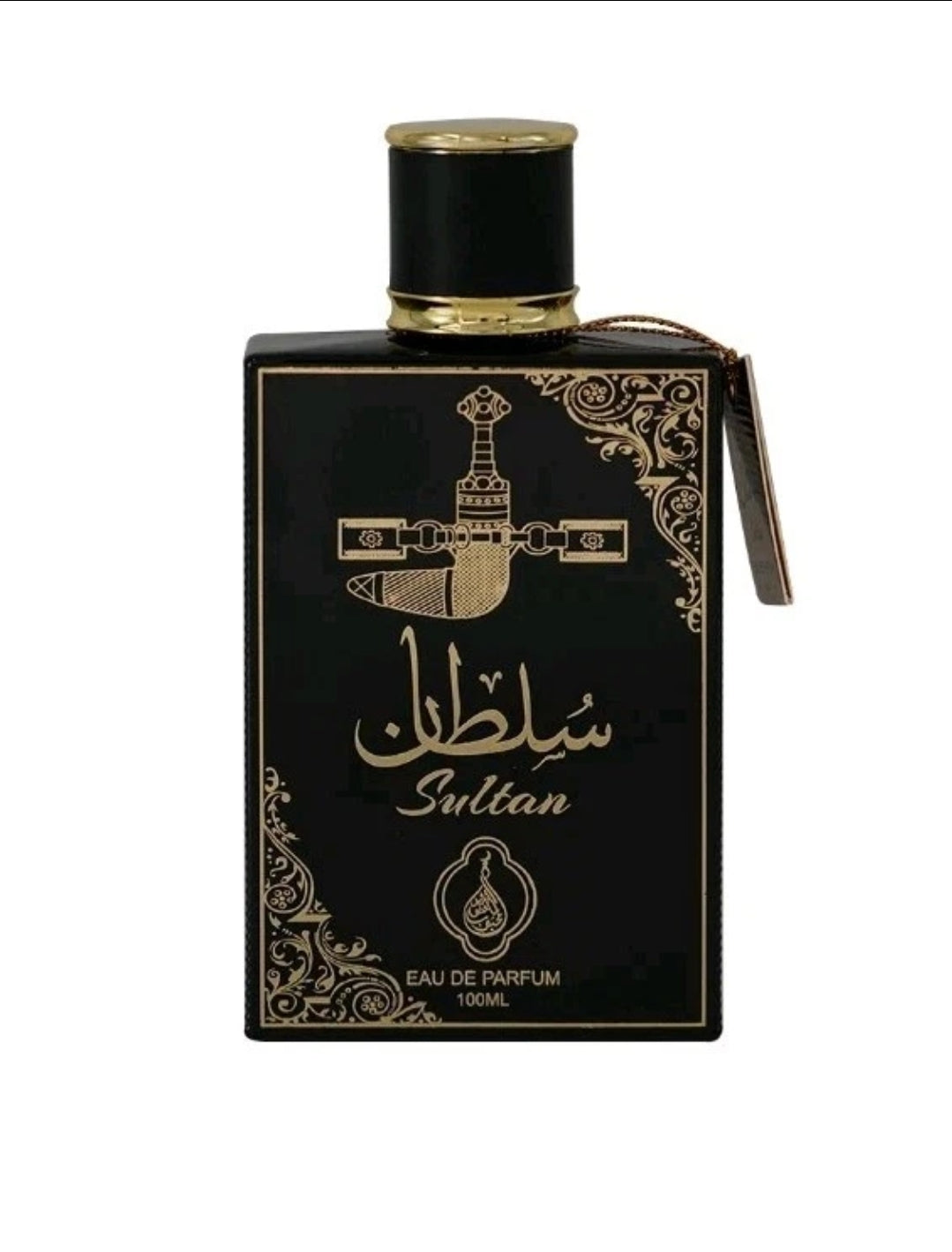 Sultan Black Eau De Parfum 100ml by Mahabub | Long Lasting Arabic Fragrance for Men