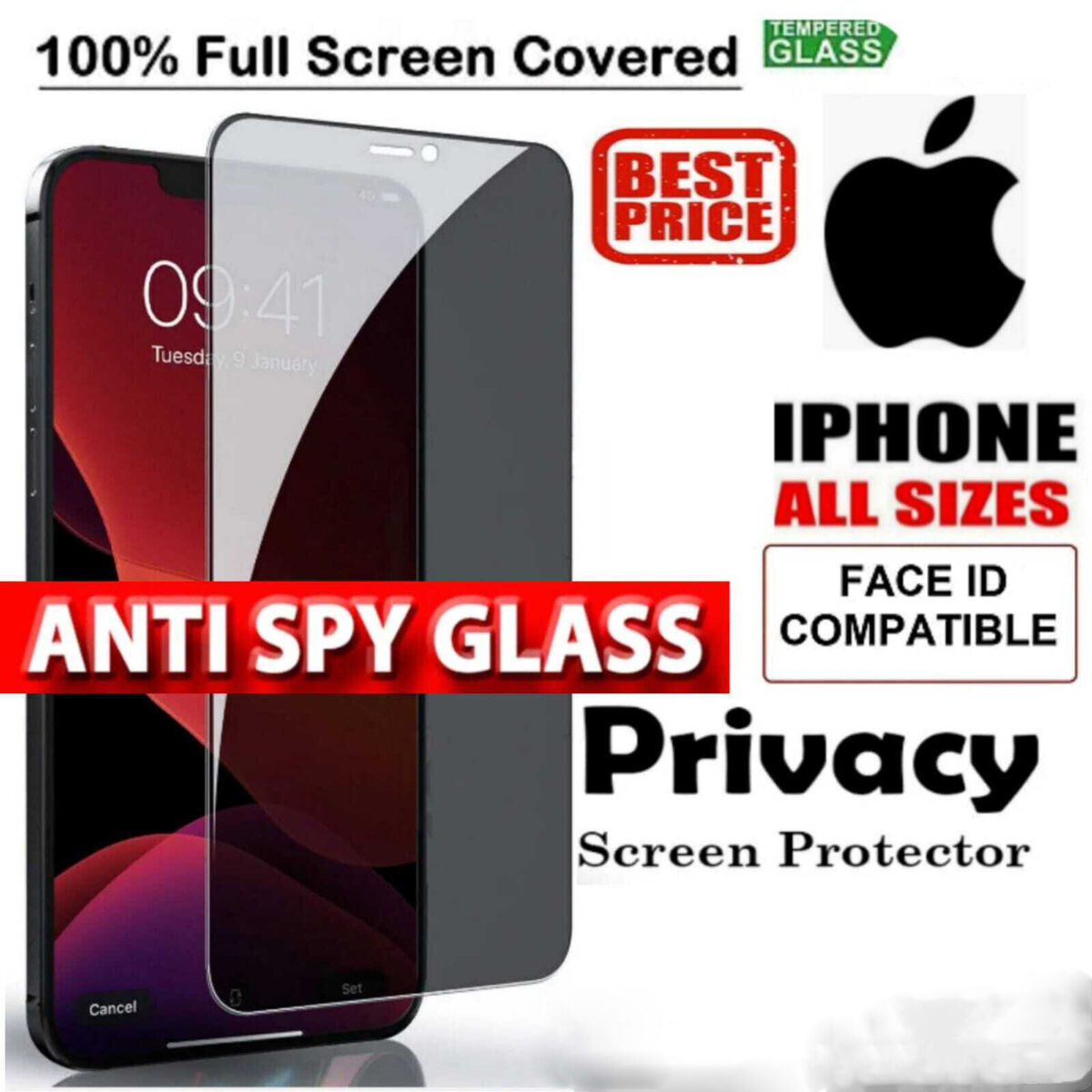 Apple iPhone 14 Pro max privacy screen protector New