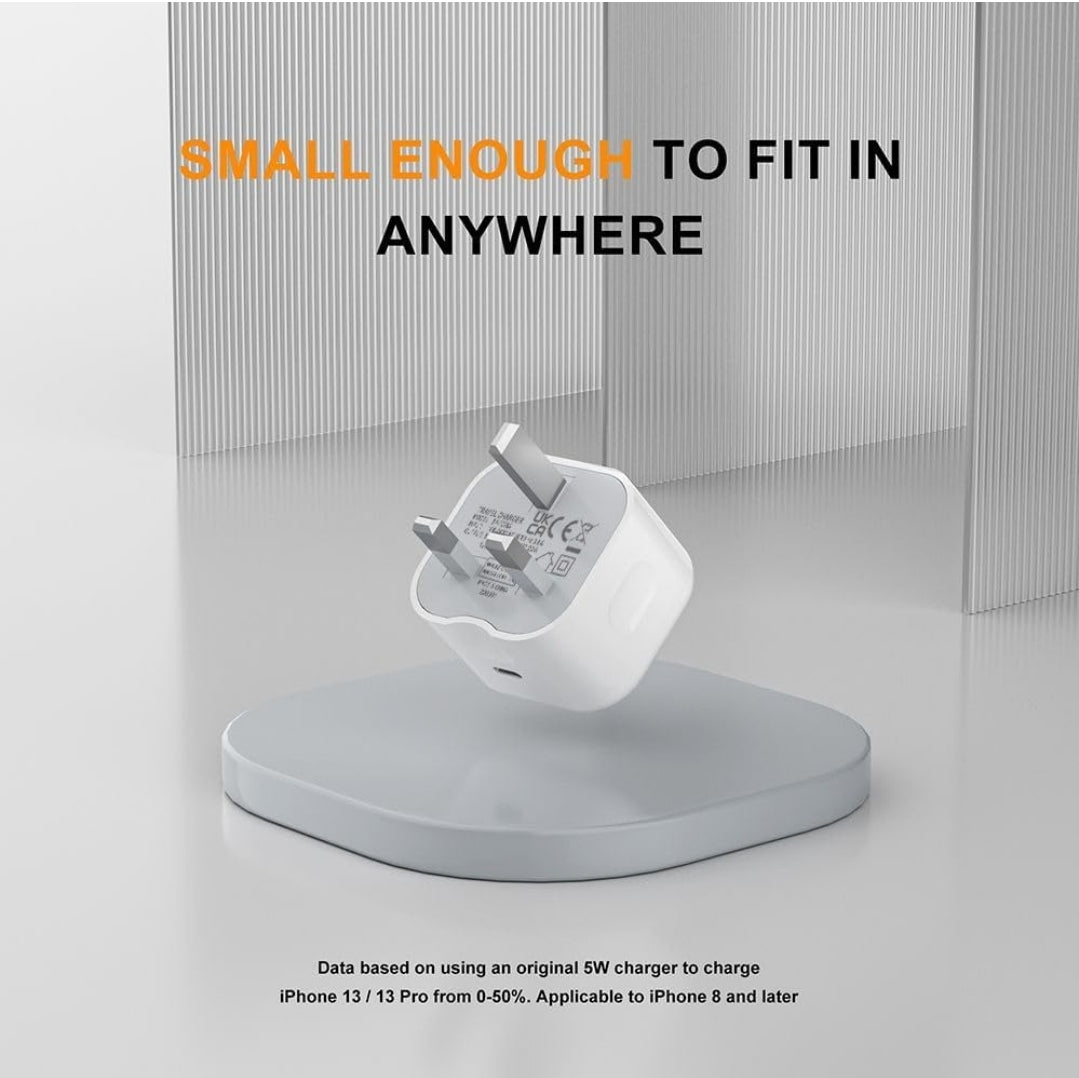 20w Super Fast Charging Plug Adapter Type-C For Apple, Samsung, Huawei