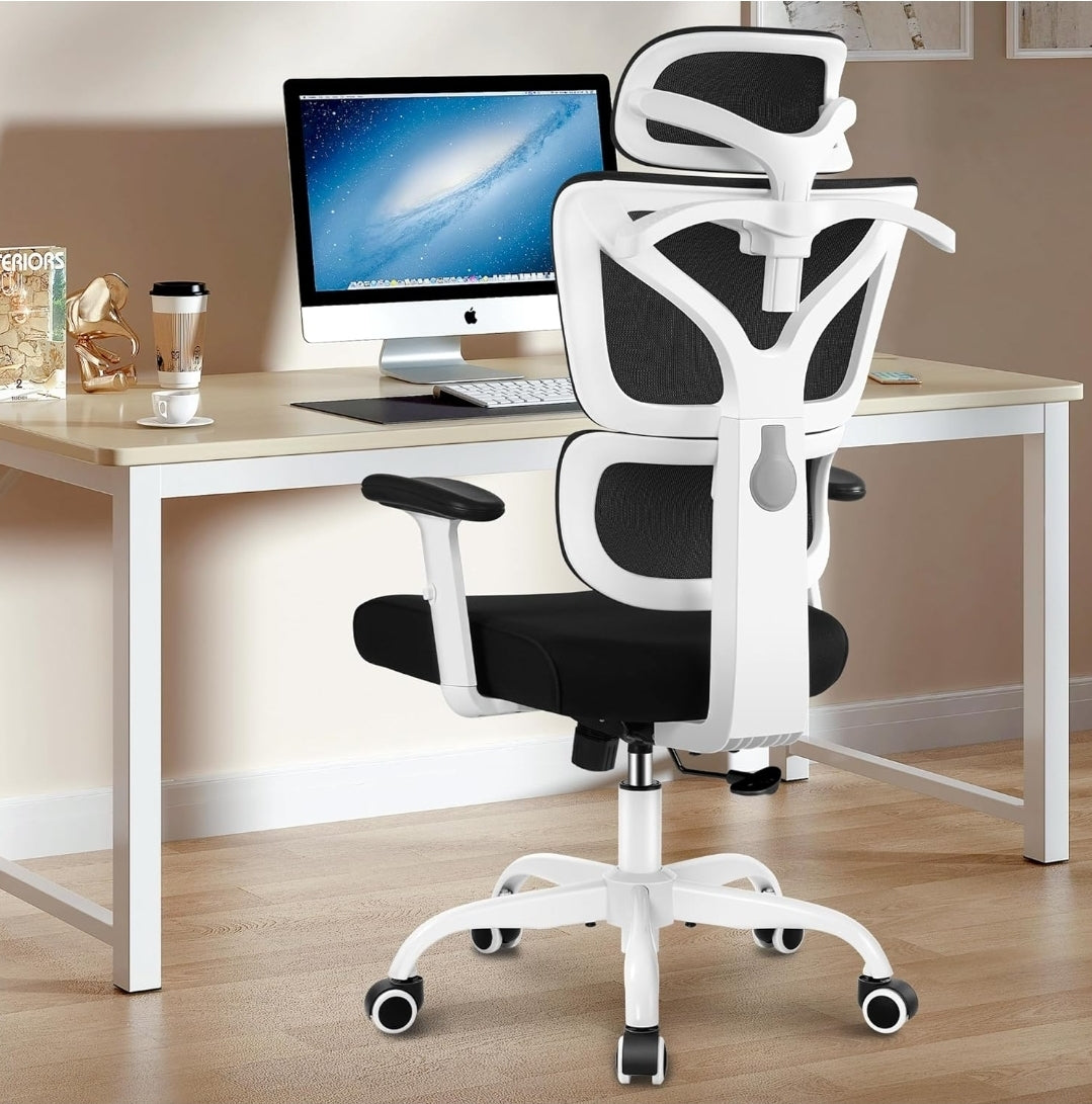 Ergonomic Office Chair- High Back Gaming Recliner with Lumbar Support 3D Armrest