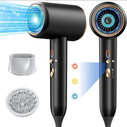Professional High-Power Hair Dryer – Multiple Heat Settings, Cool Shot, Fast Dry