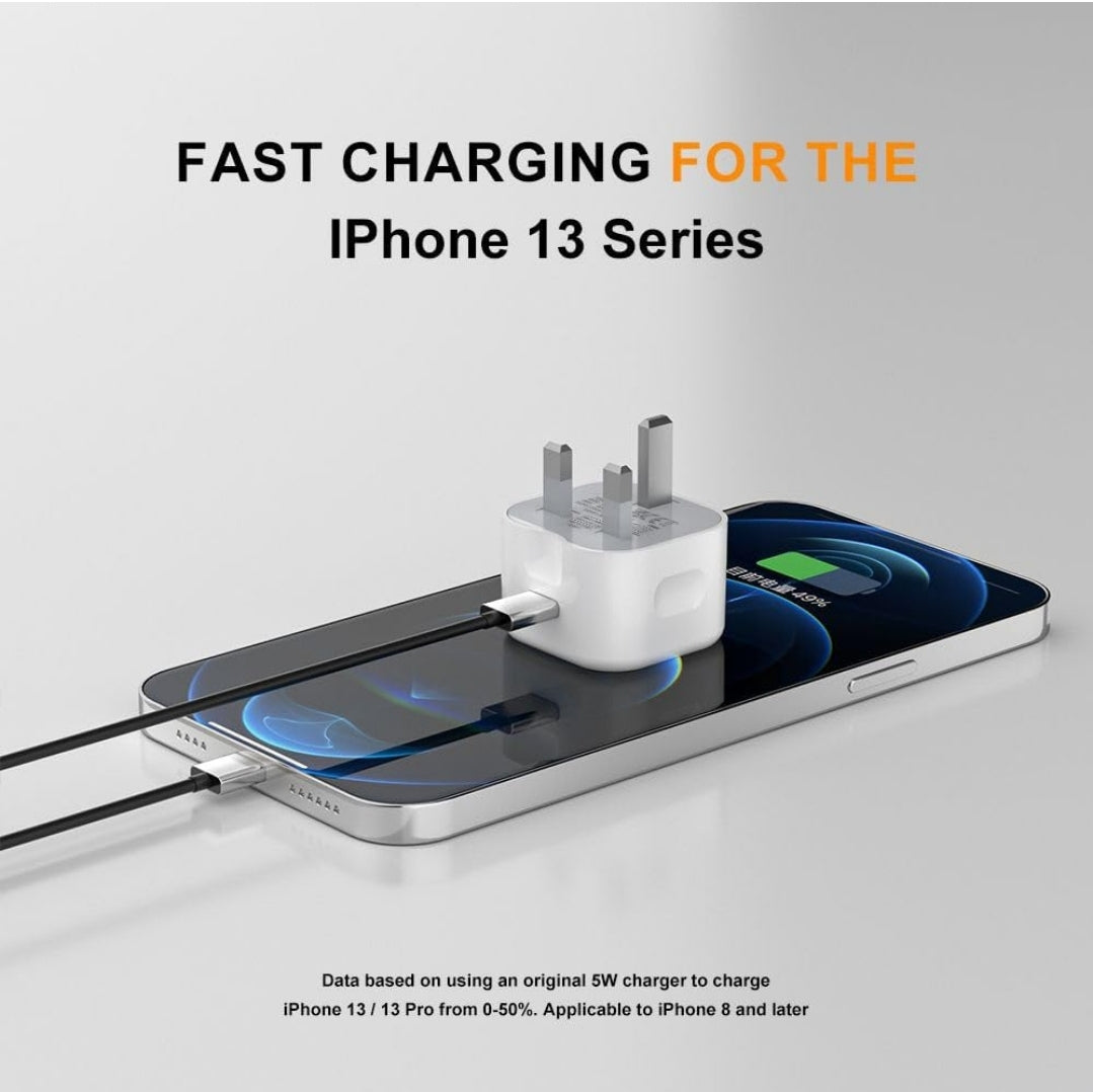 20w Super Fast Charging Plug Adapter Type-C For Apple, Samsung, Huawei