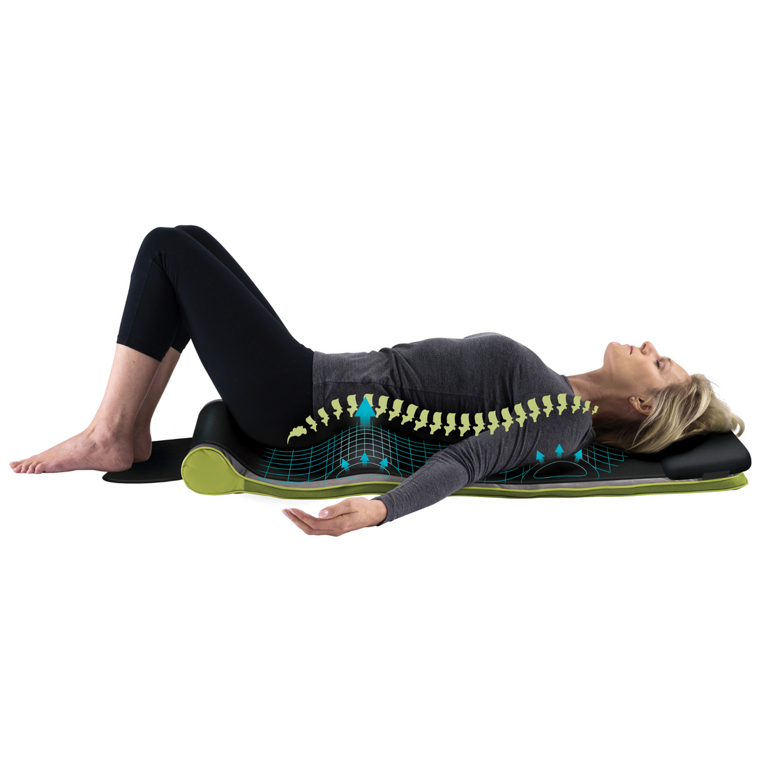 HoMedics Stretch Plus Back Stretching Heat Mat | Yoga Thai Massage Air Bladders