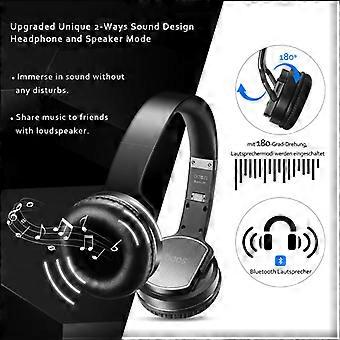 SODO MH2 Bluetooth wireless Headphone and Speaker 2 in 1, SODO Foldable HiFi Stereo