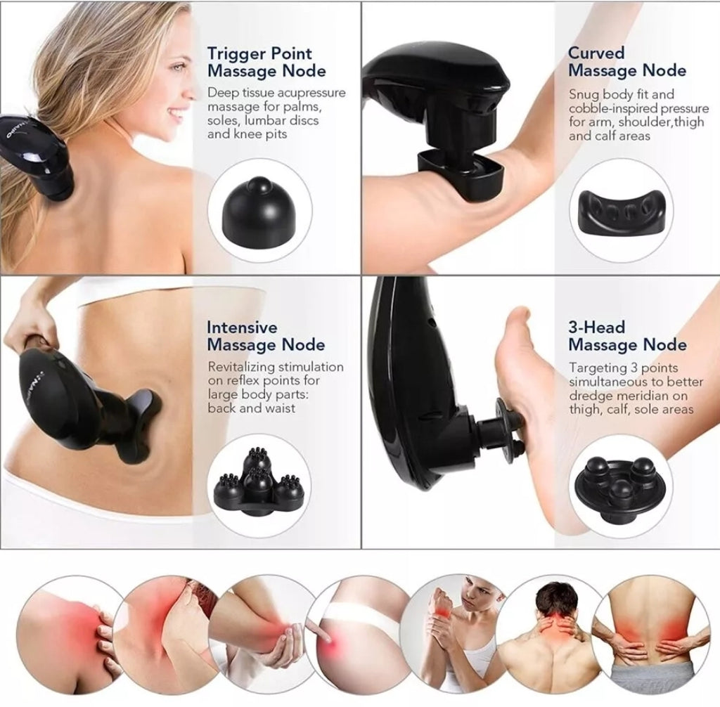 Handheld Portable rechargeable body massager