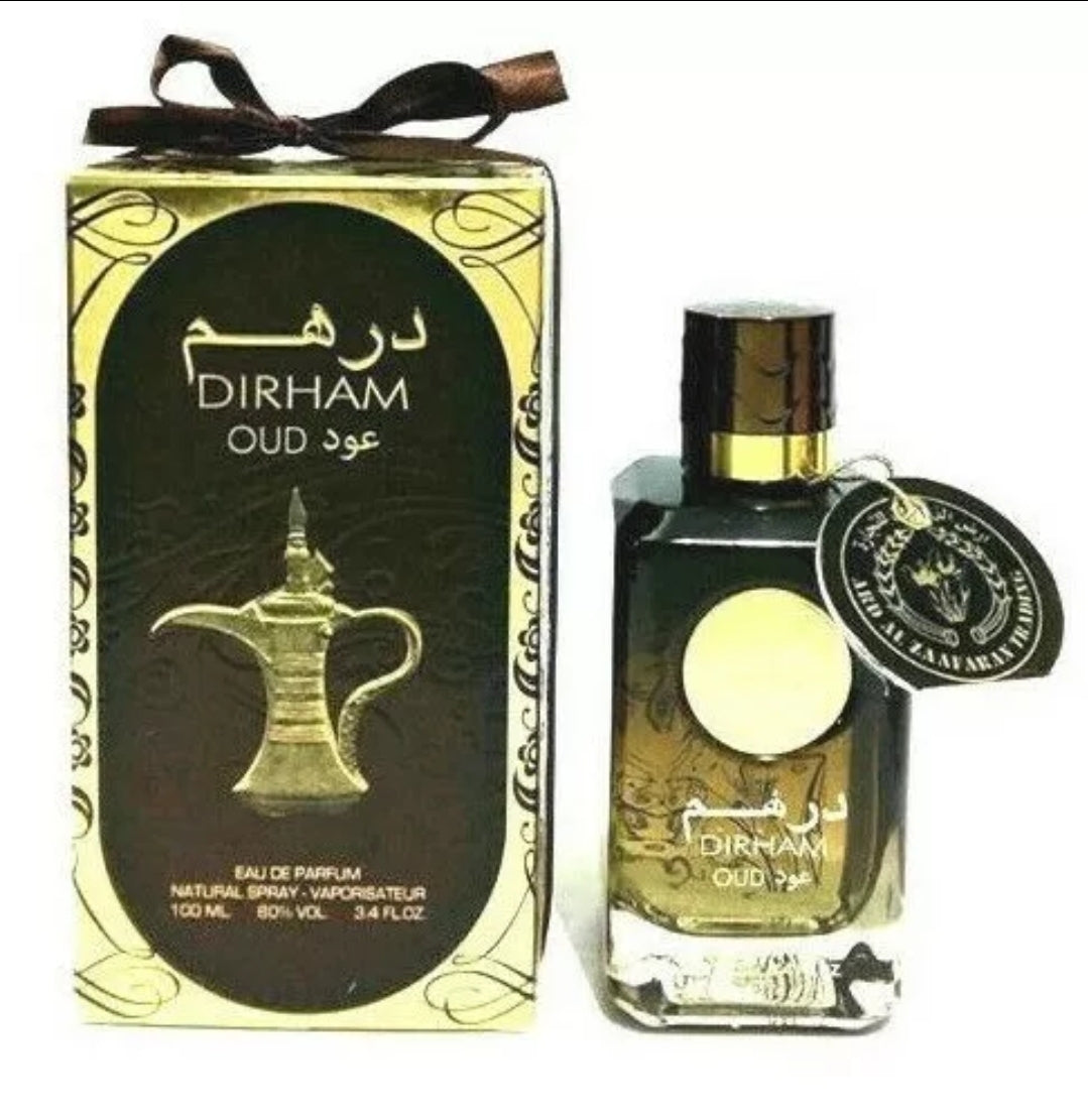 Dirham Oud 100ML mens perfume by Ard Al Zaafaran Oriental Musky Sandalwood EDP