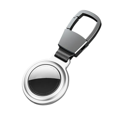 Apple AirTag Holder keychain Magnetic Metal Keyring Carry Case For Air Tag