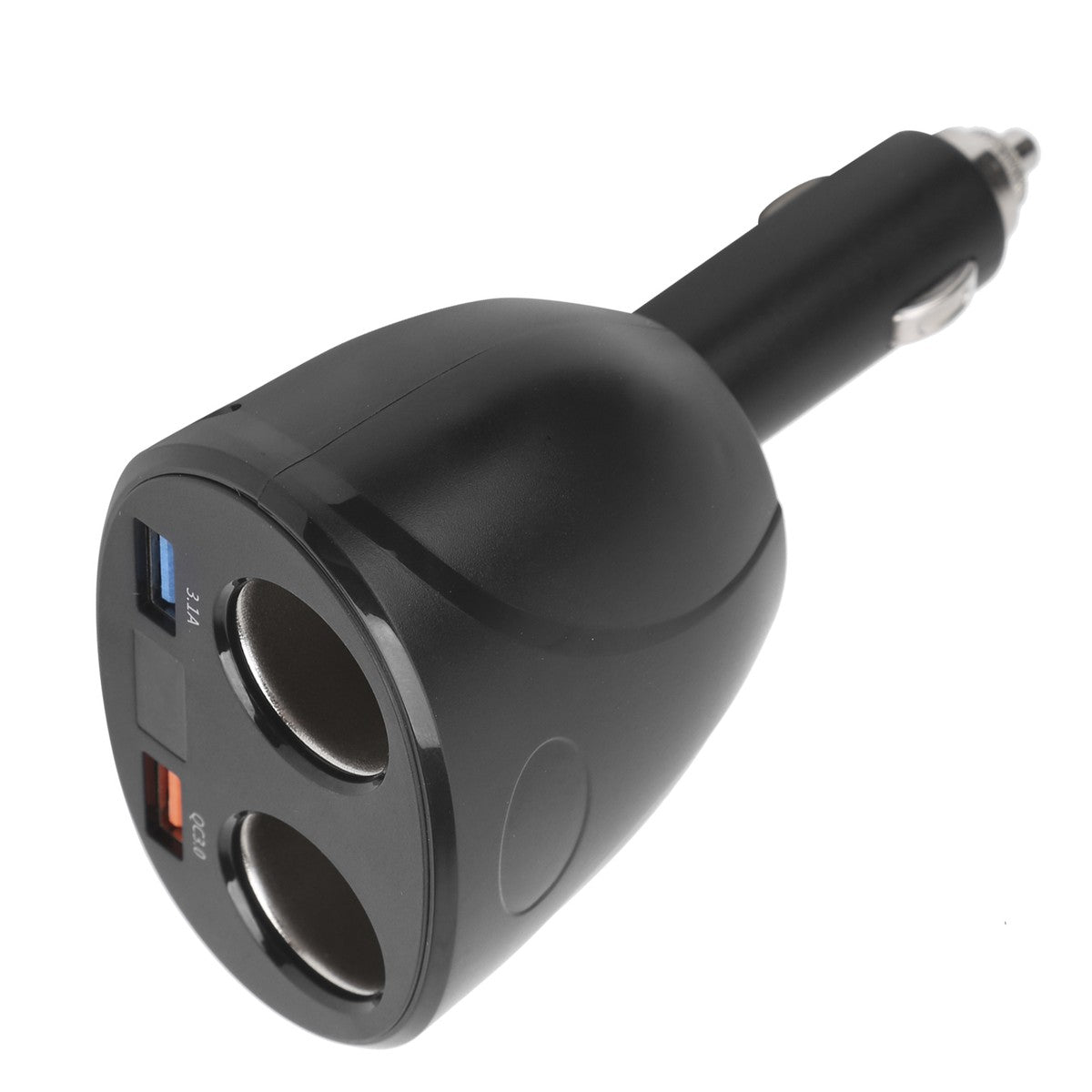 Fast Car Cigarette Lighter Socket Adapter Dual USB Double Plug Charger Splitter