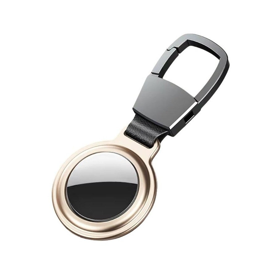 Apple AirTag Holder keychain Magnetic Metal Keyring Carry Case For Air Tag