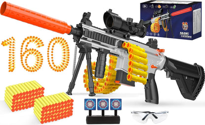 M416 Automatic Toy Guns with Soft Bullet,Kids Shooting Game with Scope, Age 6-12