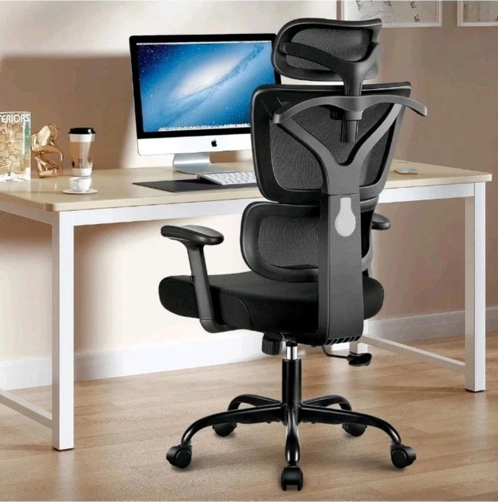 Ergonomic Office Chair- High Back Gaming Recliner with Lumbar Support 3D Armrest