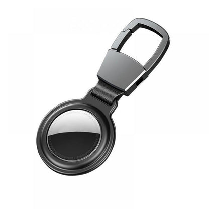 Apple AirTag Holder keychain Magnetic Metal Keyring Carry Case For Air Tag