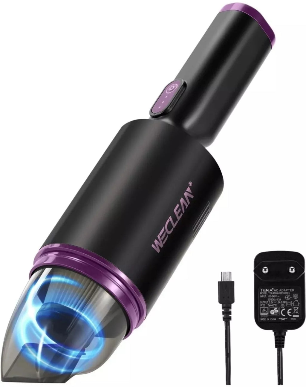 WECLEAN Cordless Handheld Vacuum Cleaner Mini Hoover for Cleaning Car Vacuum
