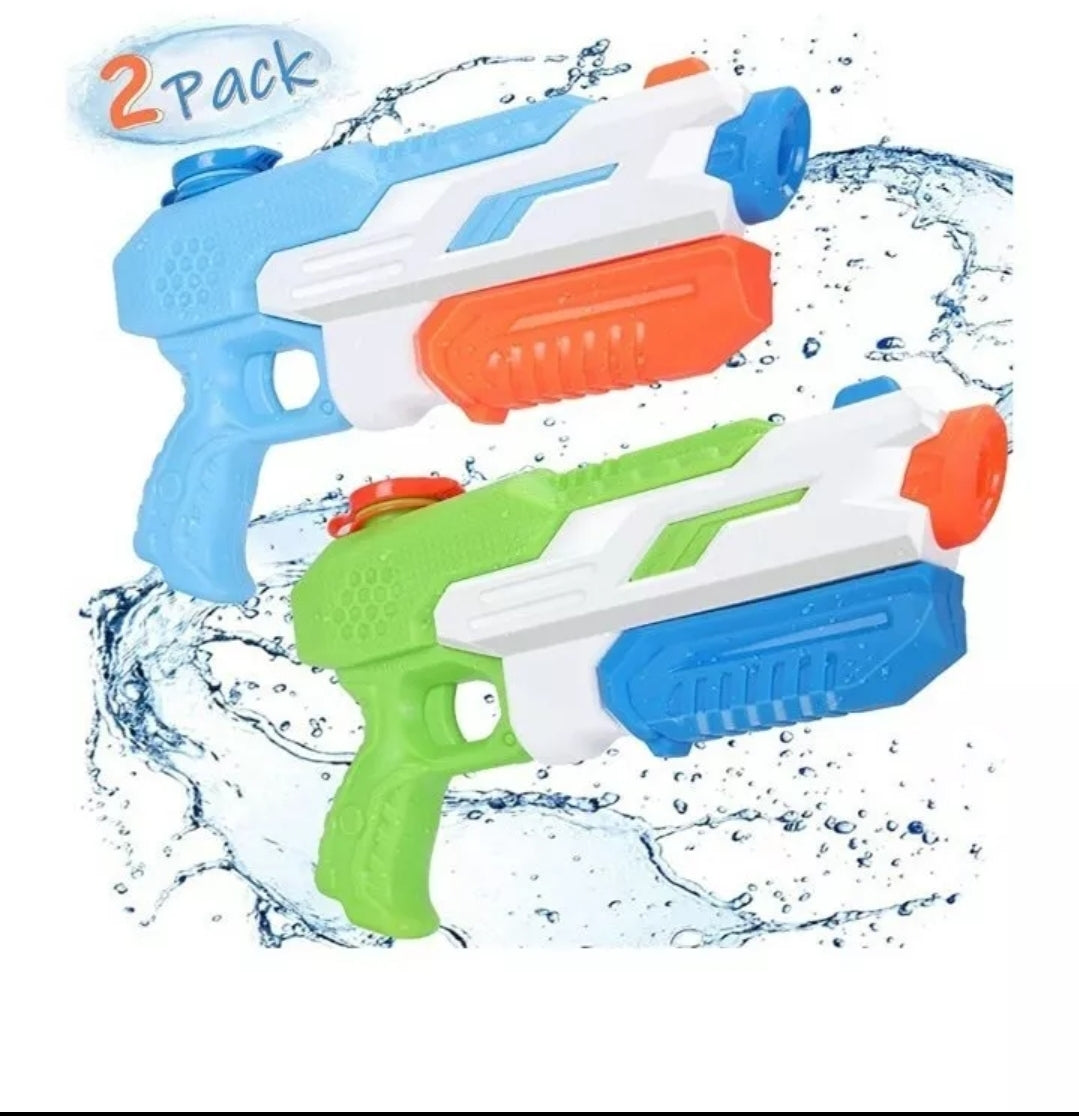 2-Pack Kids Water Guns 950ML Soaker Blaster Toy – Powerful Water Shooter Guns