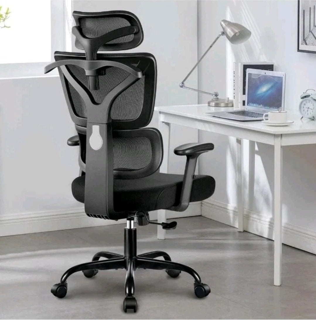 Ergonomic Office Chair- High Back Gaming Recliner with Lumbar Support 3D Armrest