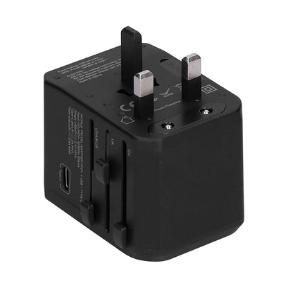 Worldwide Travel Plug adapter with 5 USB Ports - Universal International adapter