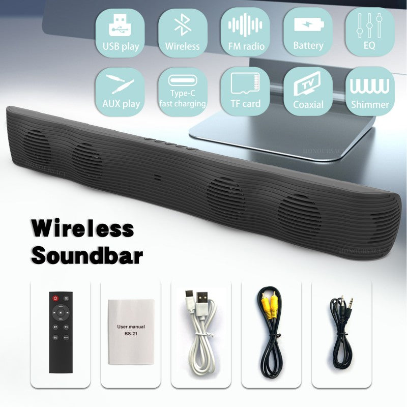 Wireless Bluetooth Speaker sounbar hifi for tv, Pc, or Mobile phone
