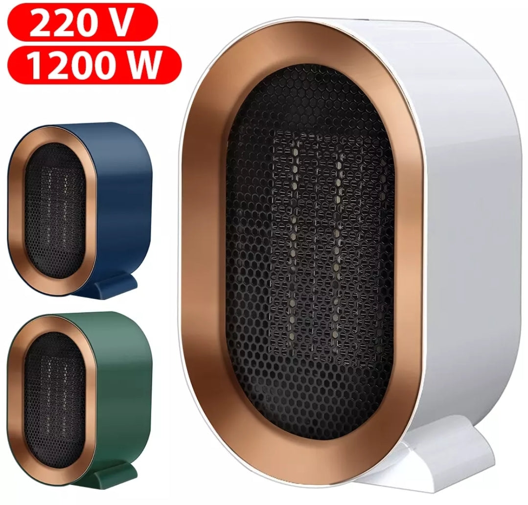 1200W Mini Electric Ceramic Space Heater Portable Heater Warm Fan Home Office Uk