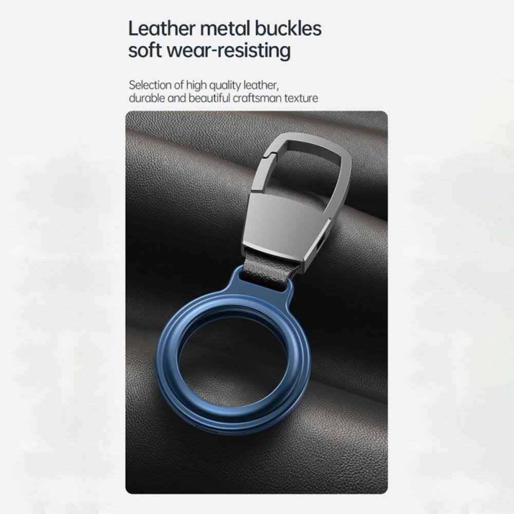Apple AirTag Holder keychain Magnetic Metal Keyring Carry Case For Air Tag