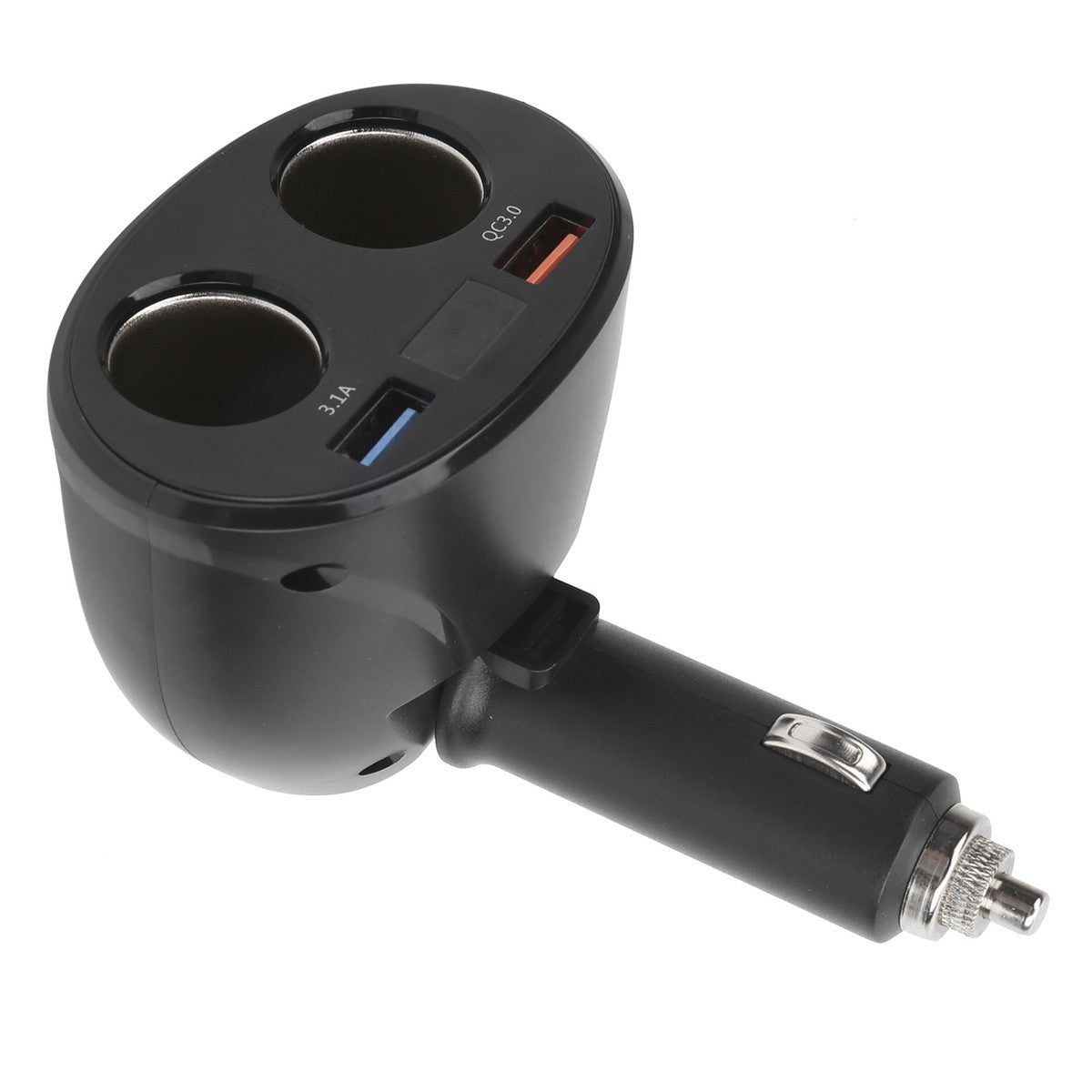 Fast Car Cigarette Lighter Socket Adapter Dual USB Double Plug Charger Splitter