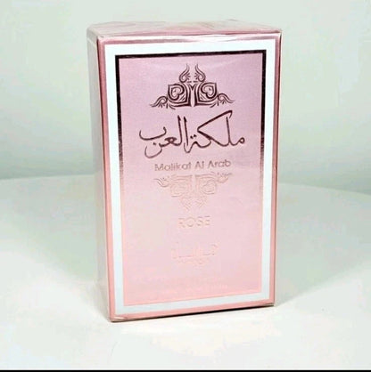 Malikat Al Arab Rose Eau De Parfum 100ml Elegant Floral Perfume for Women scent