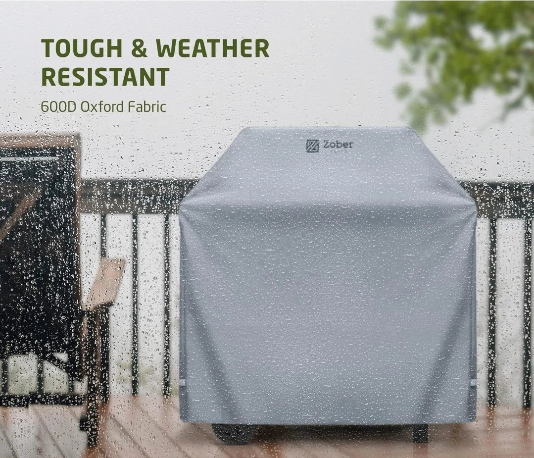 All-Weather BBQ Cover (64" - 162cm) Waterproof Cover With Air Vents-large Size