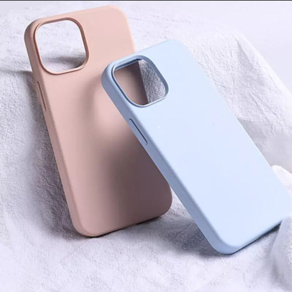 Case Silicone Shockproof For Apple iPhone 12 Mini Back Cover Case, Rose Pink 