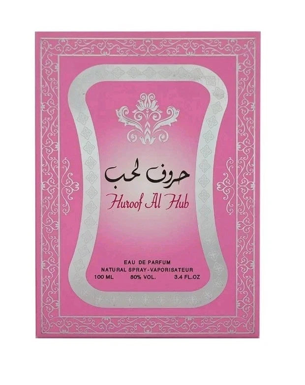 Huroof Al Hub Flora Eau De Perfum 100ml for Women | Floral Sweet Long Lasting